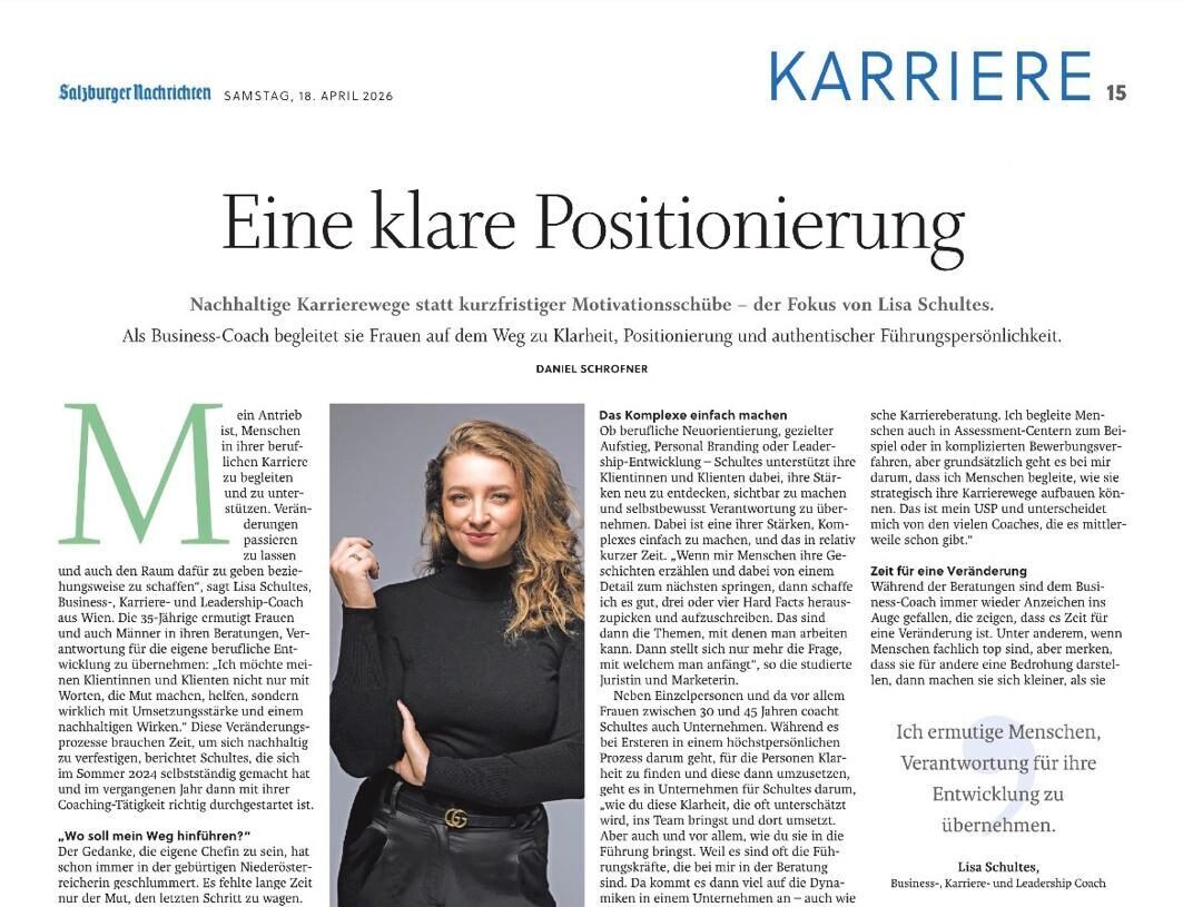 Strategische Karriereberatung für eine klare Positionierung